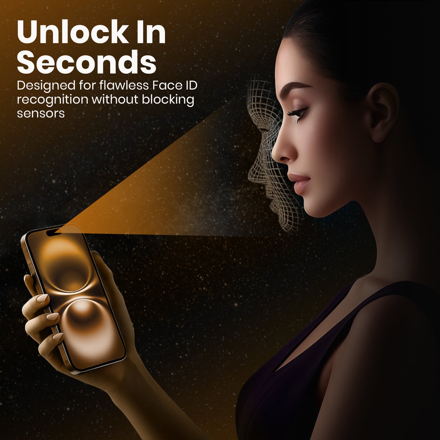 Monarq | iPhone Premium Screen Protector Tempered Glasses